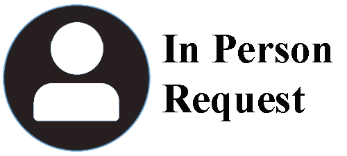 In Person Request Black Logo